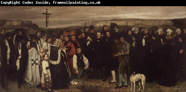 Gustave Courbet Burial at Ornans (mk09)